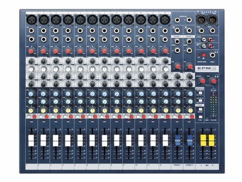 Soundcraft Epm-12 Consola Mixer 12 Canales Nueva En Cuotas