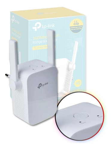 Repetidor Wi-fi Tp-link Tl-wa855re 300mbps Branco