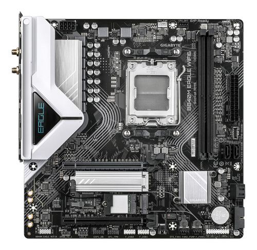 Tarjeta Madre Amd Gigabyte B840m Eagle Wifi6 Ddr5 Am5