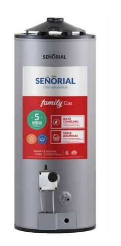 Termotanque Gas Señorial 50 Litros Alta Recupera Selectogar