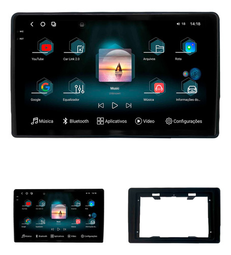 Multimidia Aikon Fóton G3 Fiesta 03 A 13 8+256gb Octa 2k 9p