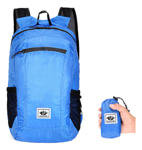 Mochila Plegable Para Exteriores, Impermeable, Liviana*