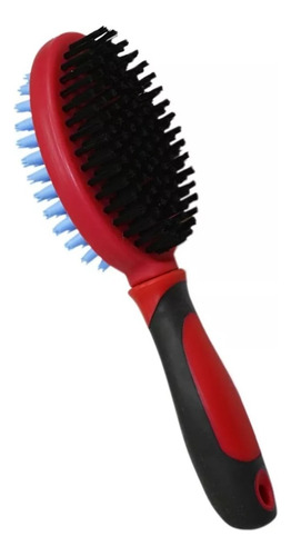 Desata Nudo Cepillo Mascota Doble Cerda Brillo Masaje Outlet