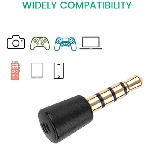Reemplazo De Micrófono Para Nintendo Switch Wii Ps5 Ps4 Ps3