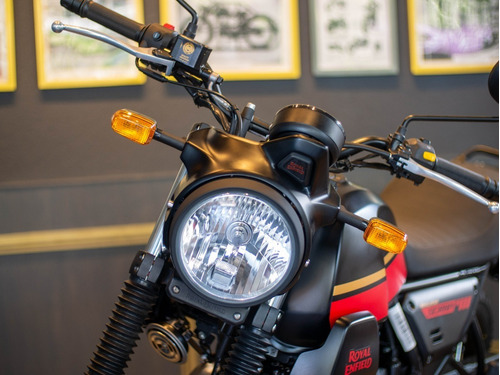 Imagen 7 de 25 de Royal Enfield Scram 411 Blazing Black Entrega Inmediata