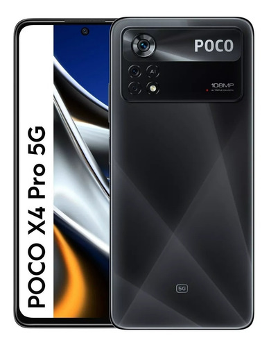 Imagen 2 de 3 de Xiaomi Pocophone Poco X4 Pro 5g 256gb 8gb Black + Audifonos