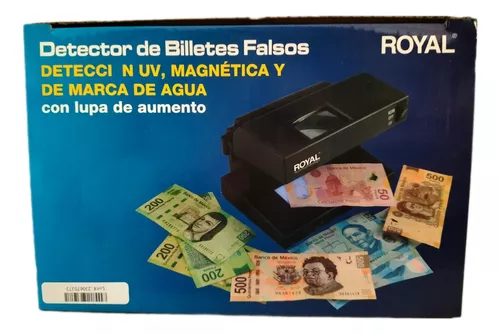 Detector de billetes falsos 4W, 60HZ, 110V