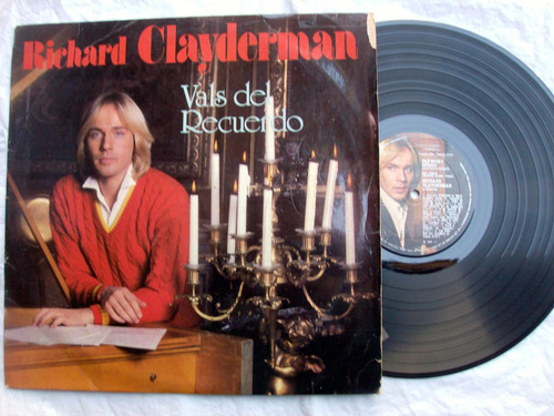 Richard Clayderman - Vals Del Recuerdo Vinilo 1980 Piano Vg+