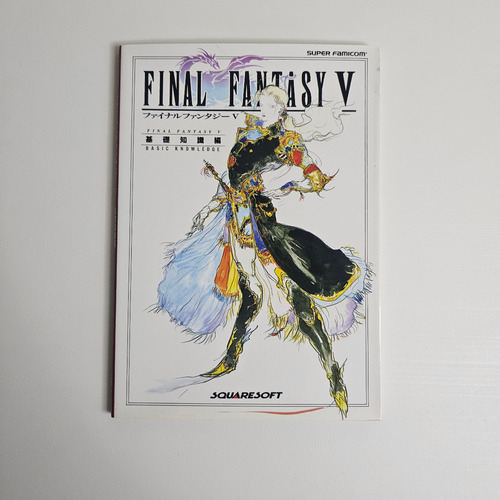 Final Fantasy V Basic Knowledge Guidebook - Original Square (Usado)
