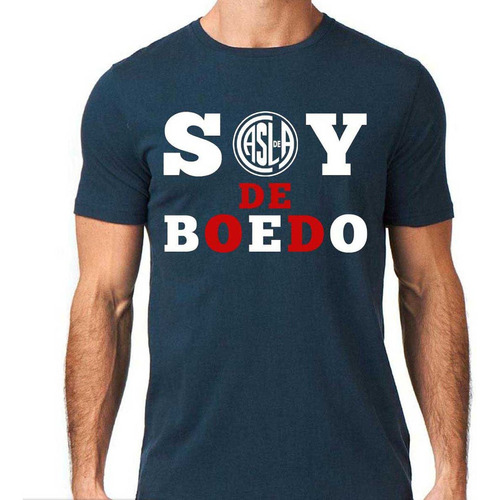 Remera San Lorenzo Soy De Boedo Calidad Premium