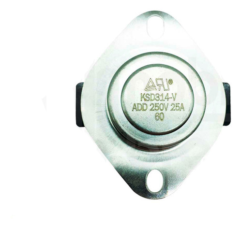 2 Termostatos Bimetalicos 60º Maior C/flange