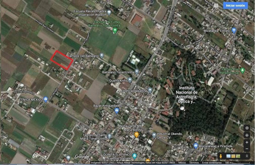 Imagen 9 de 9 de Venta De Terreno En Tonantzintla - Zona Instituto Nacional De Astrofísica