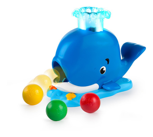 Juguete infantil Bright Starts Whale Polka Dots, color azul