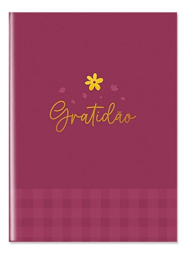 Planner Pocket Gratidão Vinho