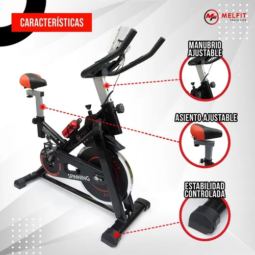 Bici spinning pro go f91216 caracteristicas sales