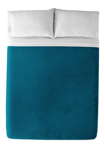 Cobertor Ligero King S/ Queen S Deep Blue Azul/ Liso Vianney