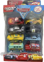 Comprar Cars Set Con 8 Autos Rayo Macqueen Autitos Mate Carritos X8