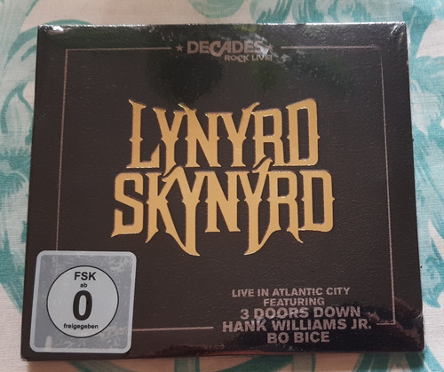 Cd+blu-ray Lynyrd Skynyrd - Live In Atlantic City (lacrado!)