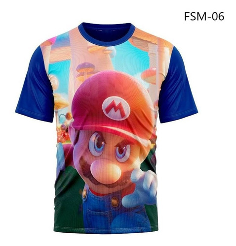 Imagen 6 de 9 de Franela De Mario Bros