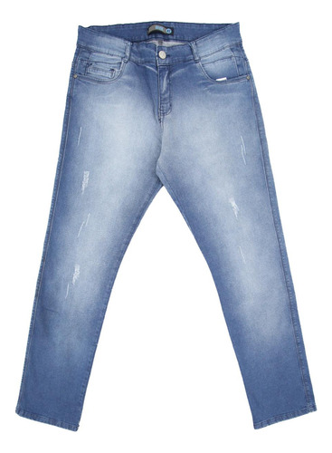 Calça Bivik Jeans Elastano Azul Claro - Masculino