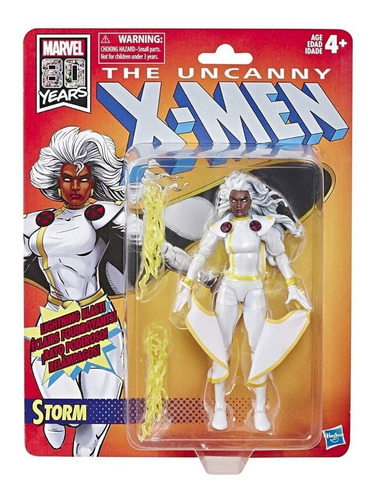 Tormenta Storm Marvel Uncanny Xmen 80 Years Hasbro Nueva