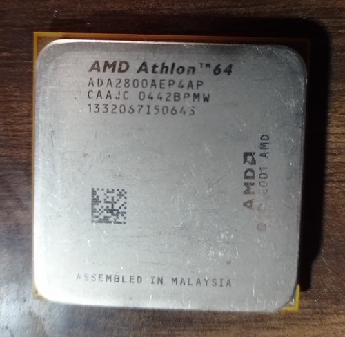 Procesador Amd Athlon 64 2800+ 1.8 Ghz Socket 754 Clawhammer (Usado)