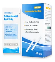 Comprar Tira De Prueba De Alcohol En Saliva Prime Screen, Prueba Cas