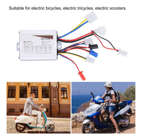 Controlador De Velocidad Cepillado 24v 500w Con Acelerador D