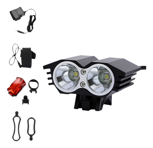 Estados Unidos 6000lm 2xxml T6 Led Frontal Bicicleta Bicicle