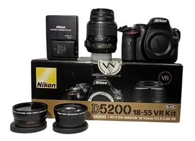 Imagen 1 de 2 de Camara Profesional Nikon D5200