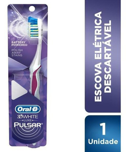 Escova Dental Elétrica Oral-b 3d White Pulse Pulsar | Parcelamento sem juros