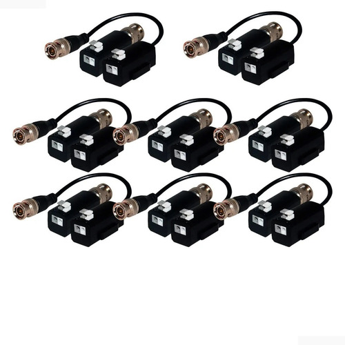 Par Baluns 5mp Pasivo 1ch Fs-hdp4101c Kit 8 Transceptores