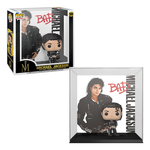 Funko Pop Michael Jackson Bad Album Cover Figura Original