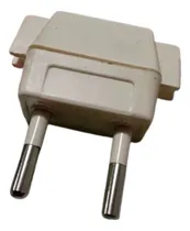 Comprar Adaptador Enchufe 2 Patas Rectas 2 Patas Redondas 220v 10a
