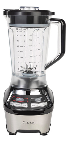 Licuadora De Alta Velocidad Sur La Table 1200w Color Plateado