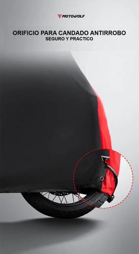 Funda de moto Universal Motowolf 0802 Talle Xxl