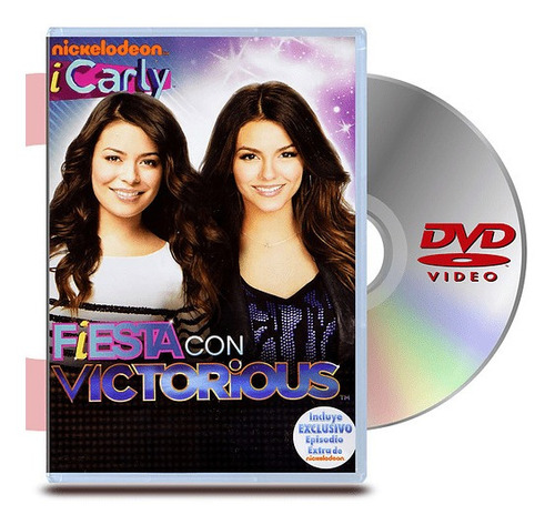 Dvd Icarly Fiesta Con Victorious