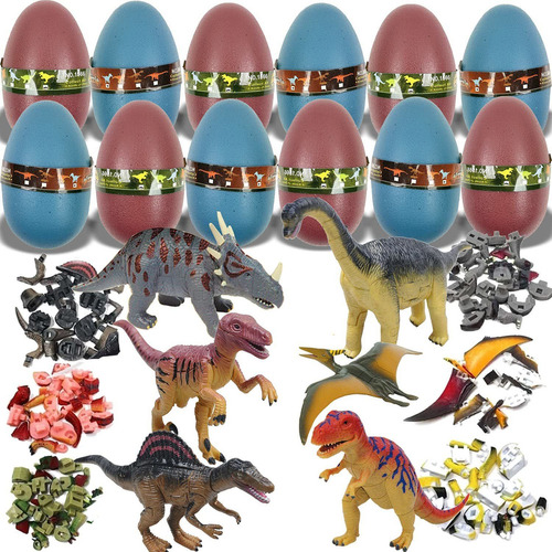 Rompecabezas 3d En Dinosaurio Jurassic Egg Assembly Kit Rmd2