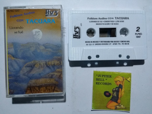 Folklore Andino Con Tacuara Kct Cassette De Coleccion