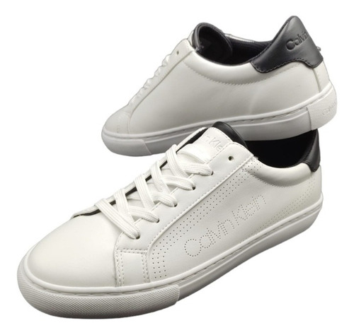 Tenis Calvin Klein Original Para Dama Color Blanco