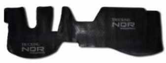 Imagen 2 de 4 de Tapete Cabina Chevrolet Nqr 1p Universal En Pvc 168 Cm X54cm
