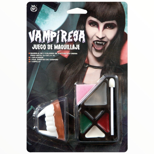 Kit De Maquillaje Vampiresa ( 2 Piezas )