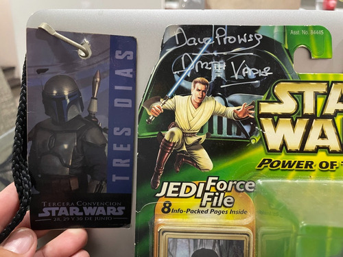 Darth Vader Autografiado Por Dave Prowse Tercera Convención