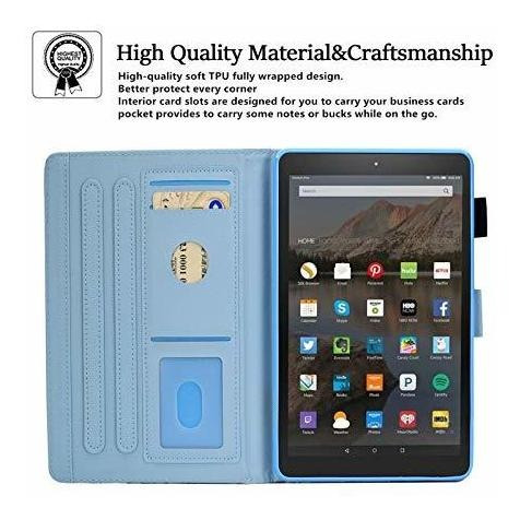 Premium Estuche Para Kindle Fire Hd 8 Old Model Solo 8ª