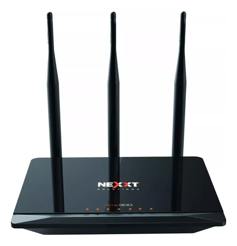 Router Acces Point Repetidor Nexxt Amp300 3 Antenas Gtia 5