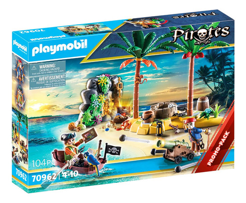 Playmobil 70962 Pirates Promo Pack Isla Del Tesoro