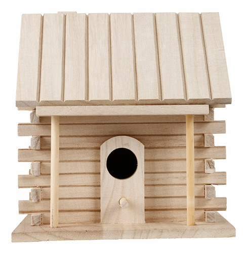 Casa Colgante Para Pájaros, Caja Nido De Madera Para Decorac