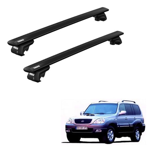 Rack Bagageiro Thule Evo Hyundai  Terracan Suv 2001 Á 2007 