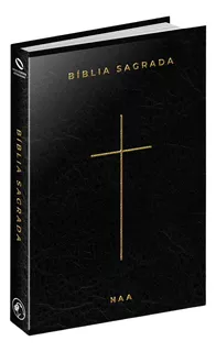 Bíblia Sagrada | Naa Capa Dura | Cruz Preta
