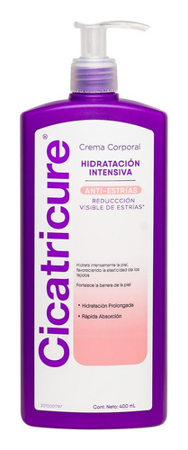 Cicatricure Antiestrías Crema Corporal 400ml